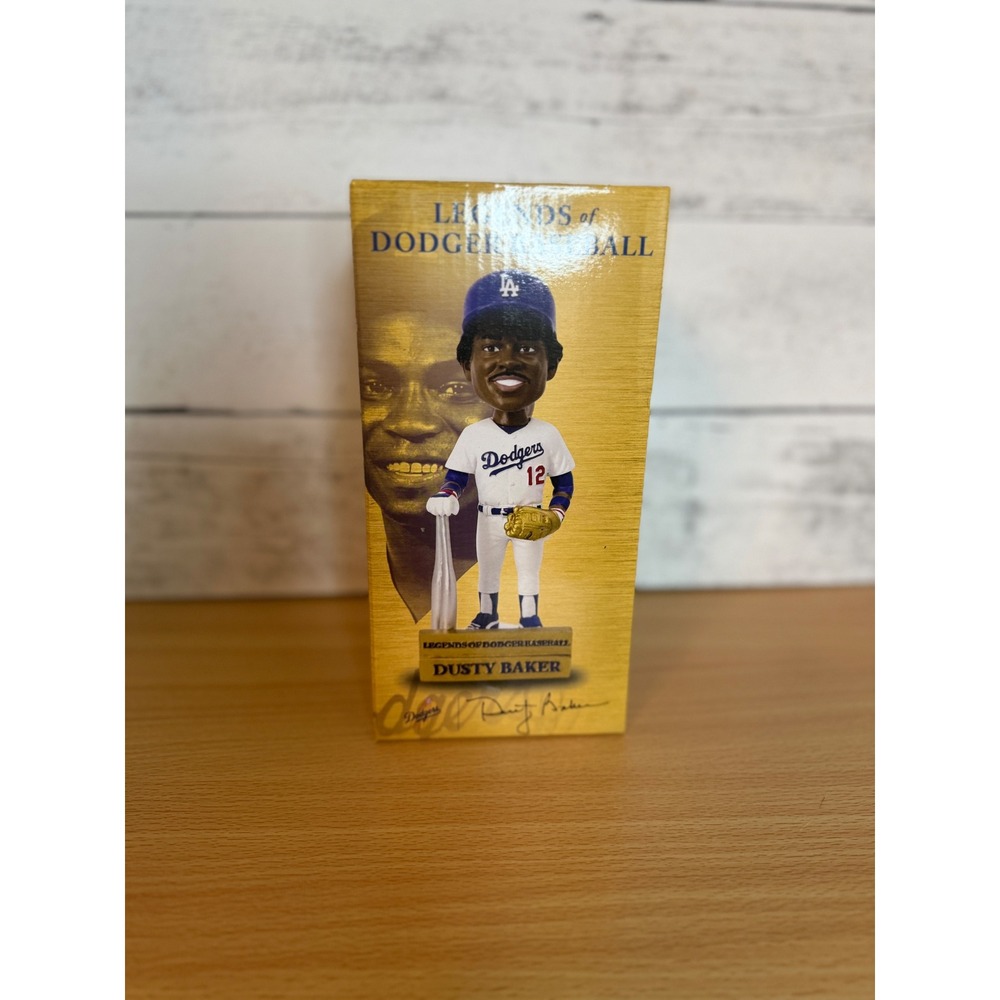 Dusty Baker Los Angeles Dodgers Legends of Dodger Baseball Bobblehead SGA Boxed